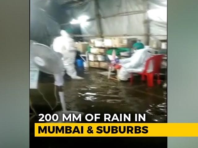 Heavy Overnight Rains Flood Mumbai's Nair Hospital, A Covid Facility