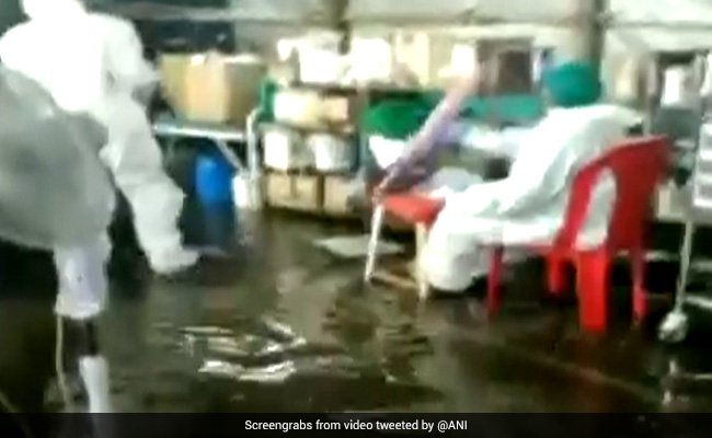 Heavy Overnight Rains Flood Mumbai's Nair Hospital, A Covid Facility