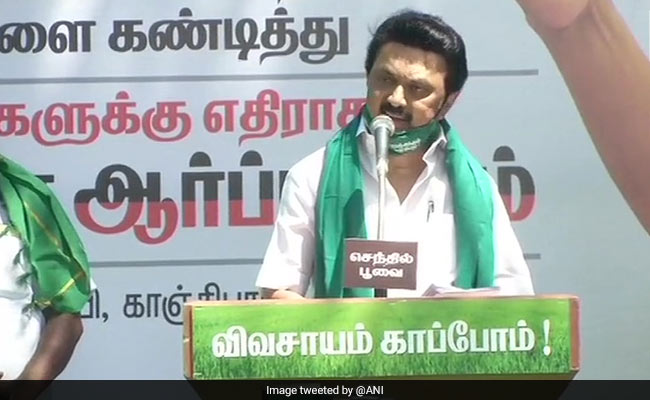 Tamil Nadu Government Must Approach Court Against Farm Laws: MK Stalin