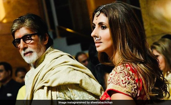 Shweta Bachchan Nanda's Post For Dad Amitabh Bachchan Will Steal Your Heart