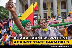 Karnataka Farmers Join Stir Against New Laws, Protests In Bengaluru Too Karnataka Farmers Join Stir Against New Laws, Protests In Bengaluru Too