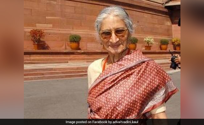 Arts Scholar, "Institution Builder" Kapila Vatsyayan Dies In Delhi At 92