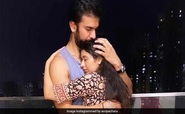 "Stronger Together": Rajeev Sen Flies To Mumbai To Be With Wife Charu Asopa. See Their Loved-Up Pics