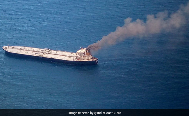 Oil Tanker Fire: Coast Guard Sends 3 Ships, Aircraft After Sri Lanka Seeks Help
