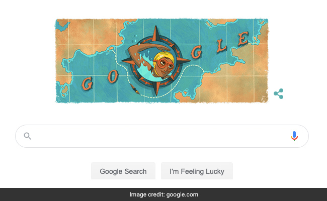 Google Doodle Dedicated To Indian Swimmer Arati Saha On Her 80th Birthday