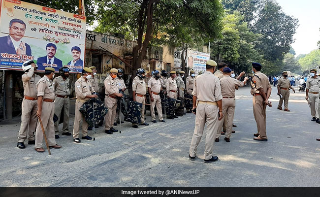Security Heightened In Vicinity Of Lucknow Court Ahead Of Babri Case Verdict