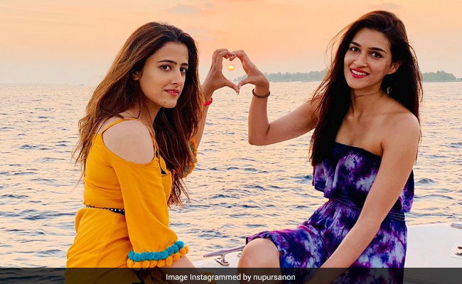 Kriti And Nupur Sanon's "Home For The Next Few Days" Looks Like This