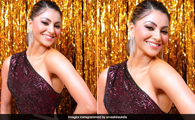 We Can’t Get Enough Of Urvashi Rautela Dazzling In A Shimmery Dress