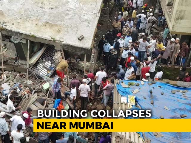 10 Dead In Building Collapse Near Mumbai, Child Among Those Rescued