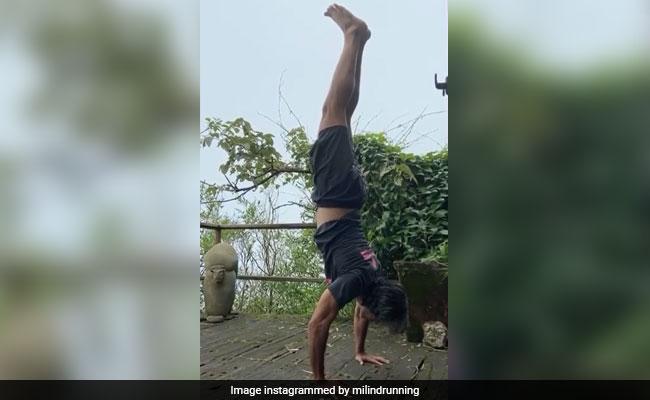Nothing To See Here. Just A Video Of Milind Soman Nailing A Handstand