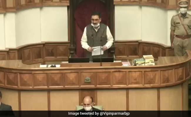 Himachal Pradesh Governor "Manhandled", Speaker Files FIR Against 5 Suspended Congress MLAs