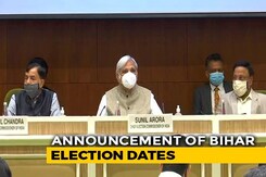 Election Commission Announces Bihar Poll Dates Election Commission Announces Bihar Poll Dates