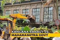In Kangana Ranaut vs Shiv Sena, Demolition Work At Her Office In Kangana Ranaut vs Shiv Sena, Demolition Work At Her Office
