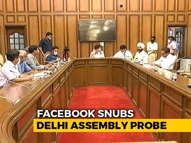 Facebook Snubs Delhi Assembly Panel, To Get Final Warning, Summons