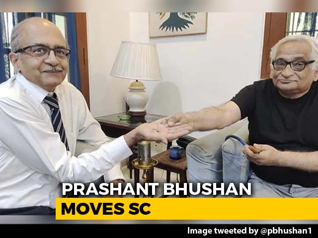 After Paying Fine, Prashant Bhushan Seeks Top Court Review Of Conviction