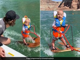 6 महीने के बच्चे ने नदी में उतर की वॉटर स्कीइंग, मुस्कुराते हुए बना डाला वर्ल्ड रिकॉर्ड... देखें Video 6 महीने के बच्चे ने नदी में उतर की वॉटर स्कीइंग, मुस्कुराते हुए बना डाला वर्ल्ड रिकॉर्ड... देखें Video