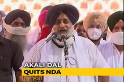Punjab's Akali Dal Quits BJP-Led Alliance Over Controversial Farm Bills Punjab's Akali Dal Quits BJP-Led Alliance Over Controversial Farm Bills