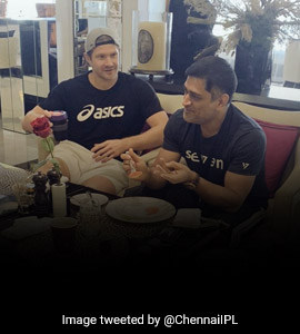 MS Dhoni, Watson's Photo Brings Confidence Back In CSK Fans