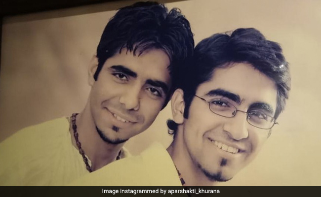 A Throwback Of Ayushmann Khurrana And Aparshakti's First Photoshoot Together And Their "Controversial" Hairstyles