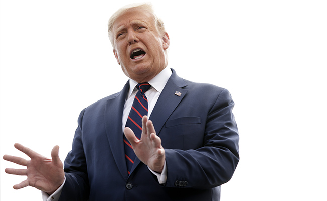 "Fake News": Trump On Report That He Paid $750 In Income Taxes In 2016