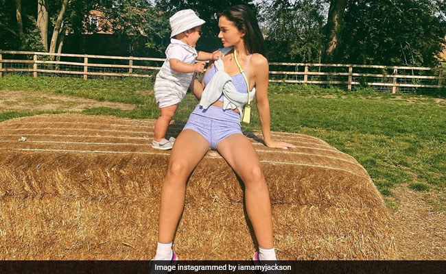 Amy Jackson Is Making The Most Of Last Few Days Of Summer. See Pics