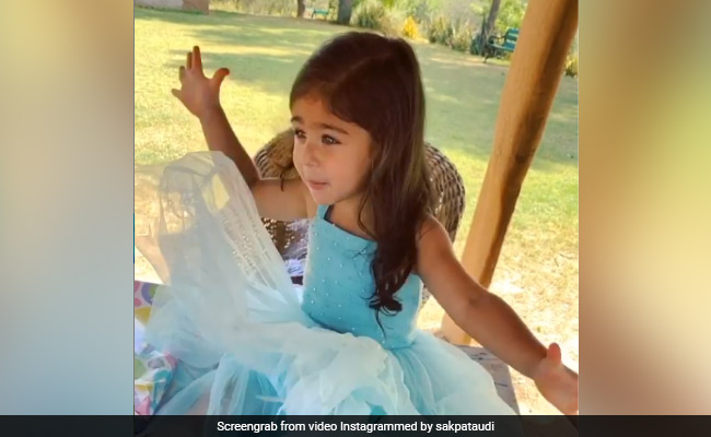 The One With Inaaya's "Birthday Blues." Pic Courtesy Soha Ali Khan