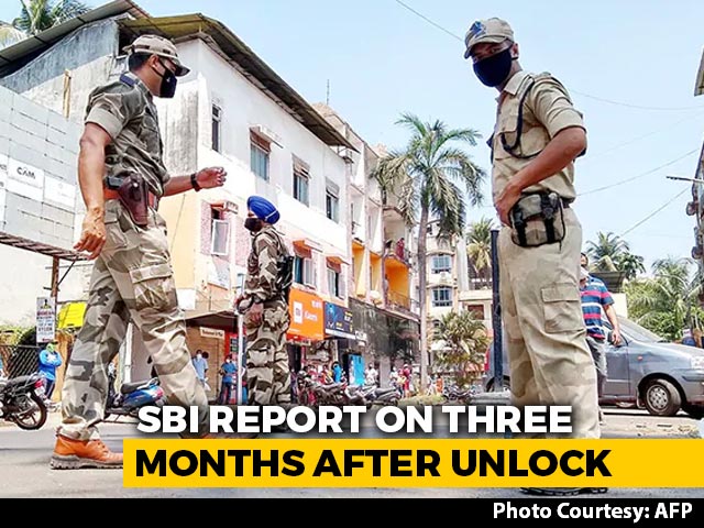 Partial Lockdown In Some States Didn't Lower COVID-19 Cases: SBI Report