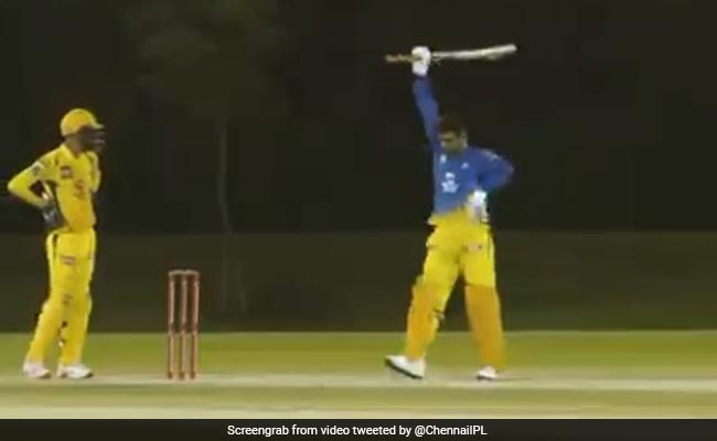 IPL के आगाज से पहले CSK ने खेला प्रैक्टिस मैच, धोनी-वॉटसन की जोड़ी ने मचाया धमाल, देखें पूरा Video