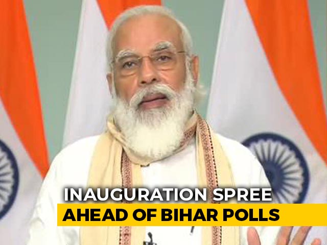 PM Modi Inaugurates Rail Projects For Bihar; Slams Previous Government