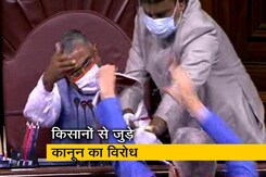 राज्य सभा से 8 सांसदों के निलंबन पर भड़का विपक्ष राज्य सभा से 8 सांसदों के निलंबन पर भड़का विपक्ष