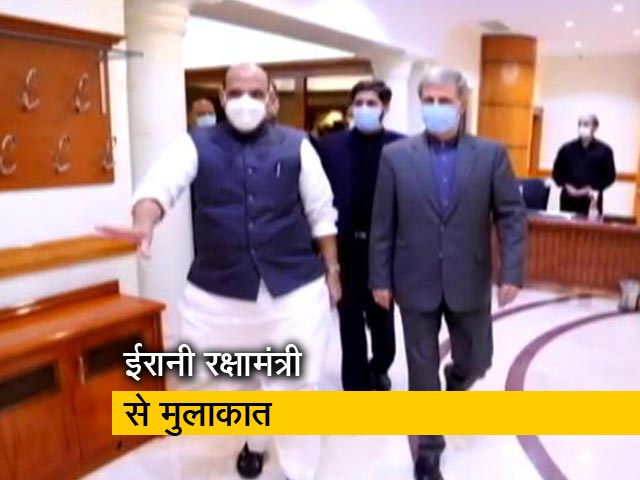 रूस से ईरान पहुंचे रक्षा मंत्री राजनाथ सिंह