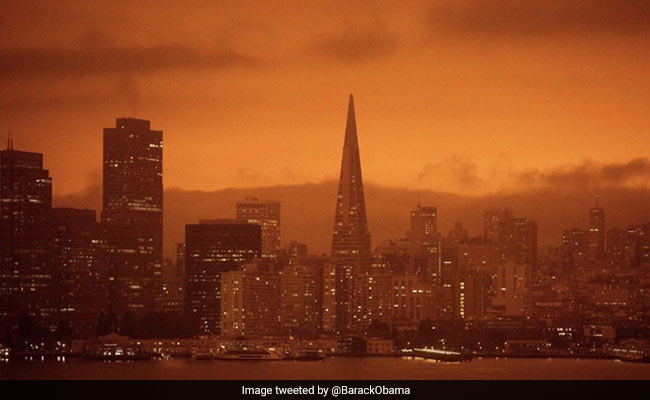 Barack Obama Shares Pics Of Orange Skies Amid West Coast Fires