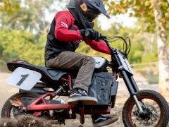 Indian eFTR Jr Electric Motorcycle For Kids Unveiled
