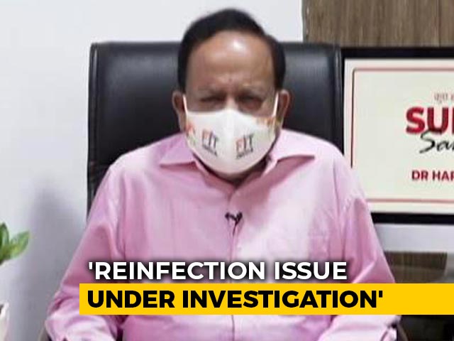 Covid Re-Infection Cases Being Examined: Health Minister