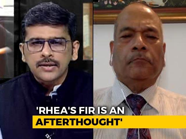 Rhea Chakraborty's Arrest Was "Only A Matter Of Time": Former Uttar Pradesh Top Cop