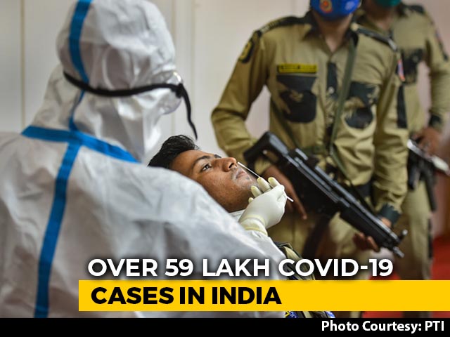 85,362 New Covid Cases In 24 Hours In India, Total Crosses 59 Lakh