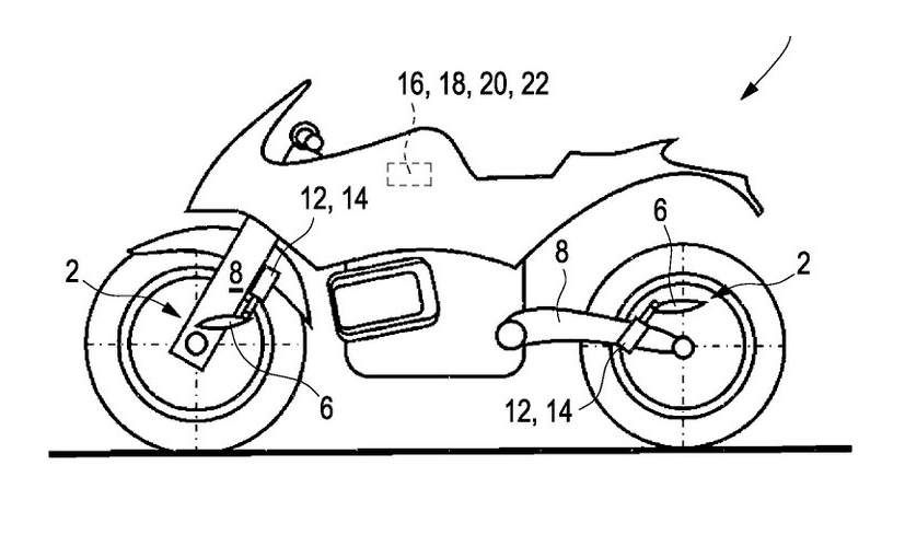 BMW Motorrad Patents Reveal Active Aerodynamics