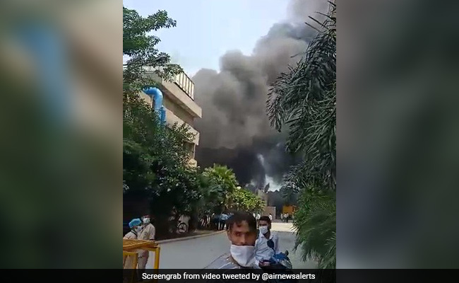 None Hurt In Blaze At Delhi's Sarfdarjung Hospital
