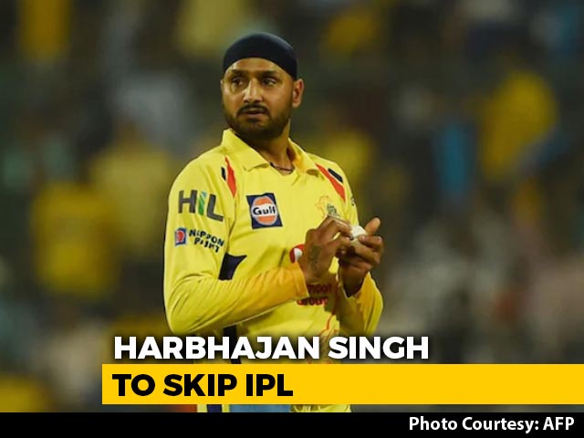 After Raina, Harbhajan Singh Pulls Out Of IPL, Says "Personal Reasons"