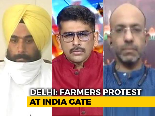 Farm Bills Protest In The Heart Of Delhi