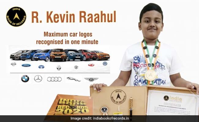 Chennai Boy, 7, Identifies 150 Car Logos In A Minute, Creates Record