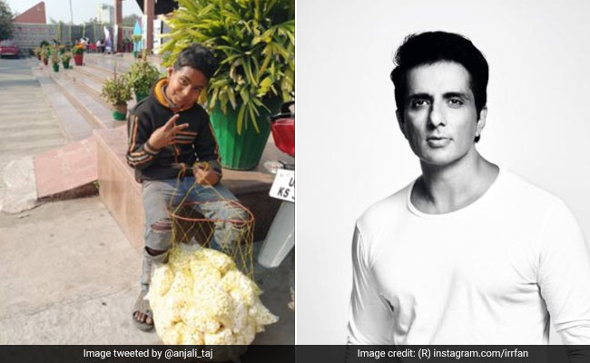 पॉपकॉर्न बेचने वाले बच्चे को ऑनलाइन पढ़ाई के लिए सोनू सूद देंगे स्मार्टफोन, लेकिन रखी ये शर्त..