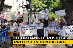 Beleaguered Banks' Depositors Protest "Inaction" At Bengaluru RBI Office Beleaguered Banks' Depositors Protest "Inaction" At Bengaluru RBI Office