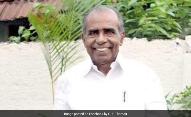 Senior Kerala Congress Leader CF Thomas Dies At 81