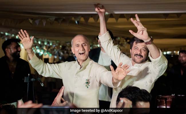 Just A Pic Of "Two Of The Coolest" Fathers-In-Law Ever. Courtesy Anil Kapoor