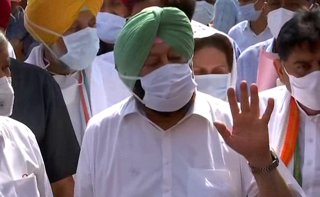 "Foolish": Amarinder Singh On BJP Leader Calling Farmers "Urban Naxals"