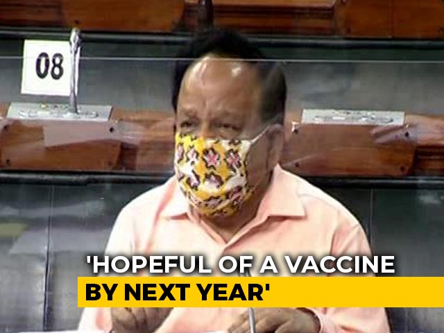 Health Minister Holds Out Hope For Covid Vaccine By Next Year