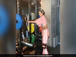 Disha Patani Celebrated This Instagram Milestone By Lifting 60 Kgs. Beat That Disha Patani Celebrated This Instagram Milestone By Lifting 60 Kgs. Beat That