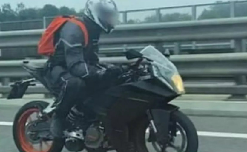New-Generation KTM RC 200 Spied Testing