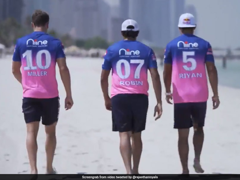 IPL 2020: Rajasthan Royals Land New Team Jersey Off A Plane With A Skydiver. Watch
